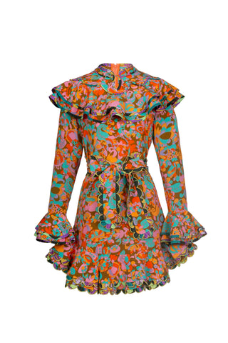 Manatier Dress - Orange
