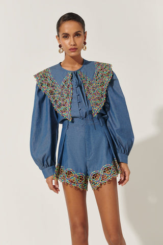 Begoña Top Blue - CELIA B