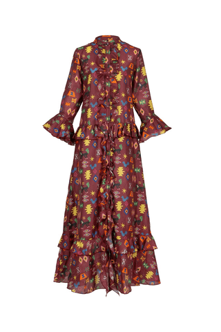 Delight Dress Burdeos - CELIA B
