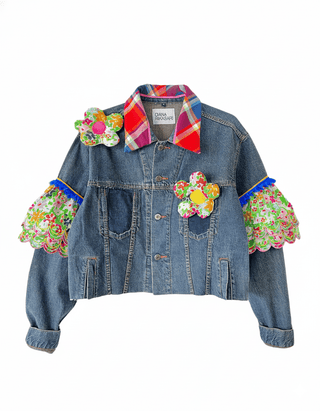 Denim Jacket My Secret Garden - CELIA B