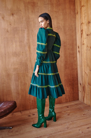 Hasu Dress Green - CELIA B