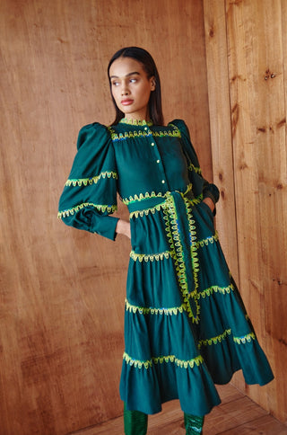 Hasu Dress Green - CELIA B