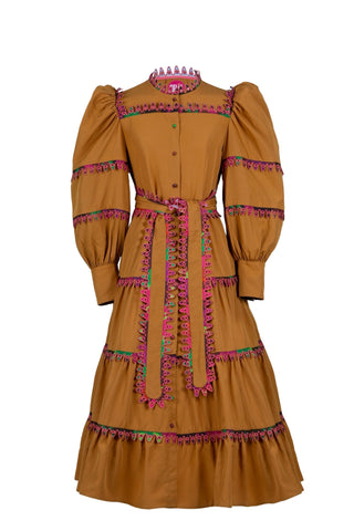 Hasu Dress Sand - CELIA B