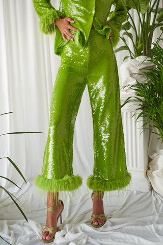 Oasis Pants Green - CELIA B
