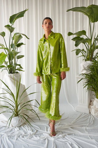 Oasis Pants Green - CELIA B