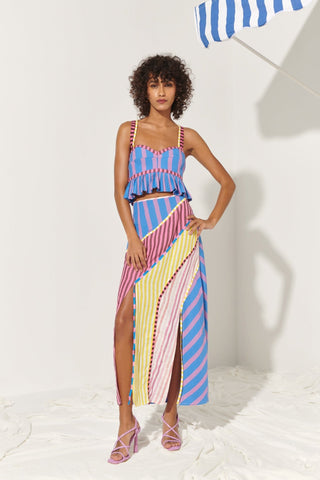 Souci Skirt Stripe - CELIA B