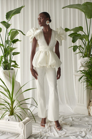 Willem Pants White - CELIA B