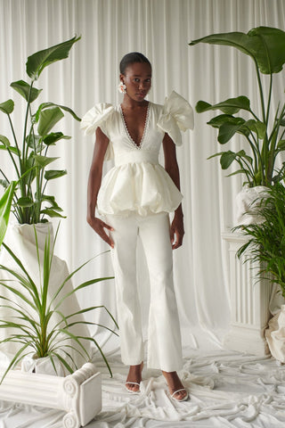Willem Pants White - CELIA B