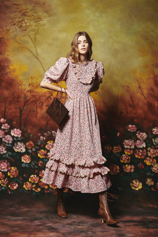 ABACA DRESS CORDUROY - CELIA B