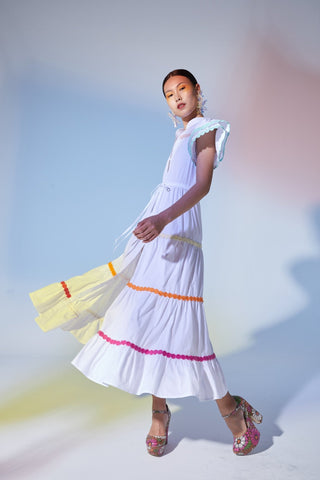 Baba Dress White - CELIA B