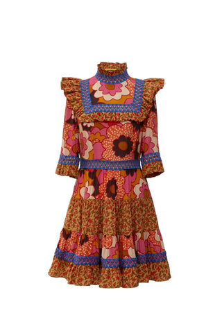 BALDO DRESS ORANGE - CELIA B