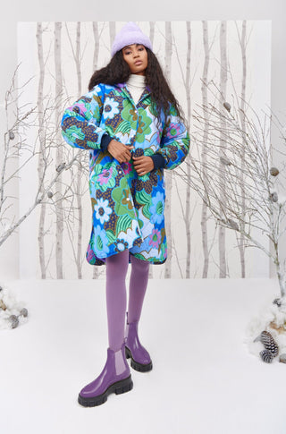 BALDY COAT BLUE - CELIA B