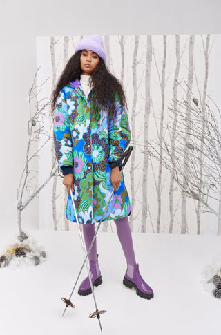 BALDY COAT BLUE - CELIA B