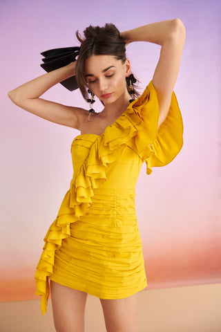 BALI DRESS YELLOW D - CELIA B