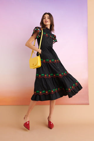 BORA BORA DRESS BLACK F - CELIA B
