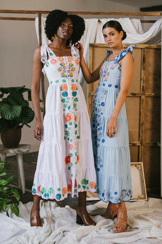 Canela Dress Blue - CELIA B