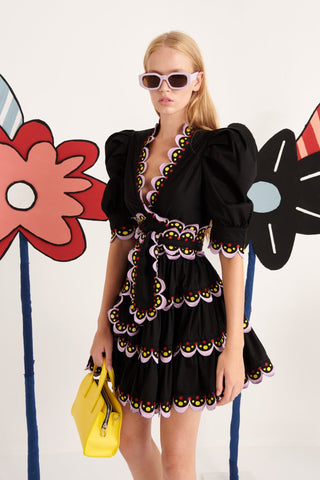 CELESTE DRESS BLACK - CELIA B