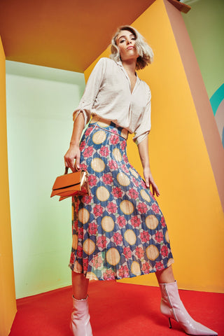 Cobalto skirt - CELIA B