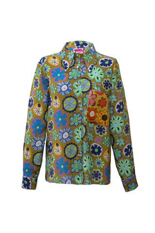 JAYA SHIRT GREEN - CELIA B