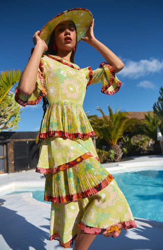 KUNZITE DRESS - GREEN - CELIA B