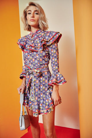 Manatier Dress - Blue - CELIA B