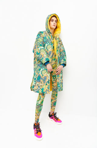 MARLOW COAT GREEN - CELIA B