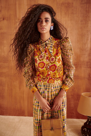 TANGIRI BLOUSE YELLOW - CELIA B